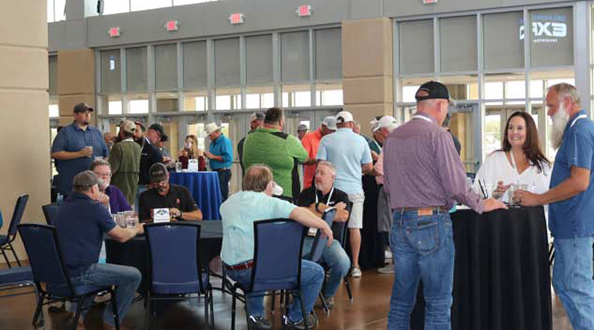 Attendees at the Expo conference