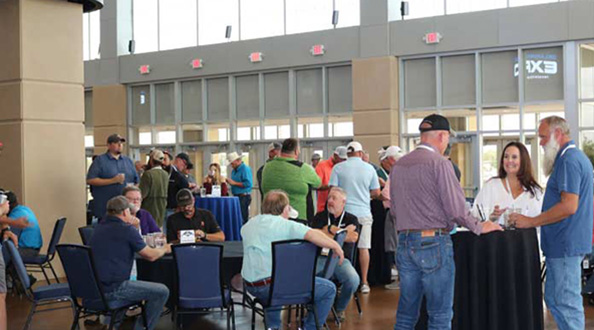 Group of event attendees